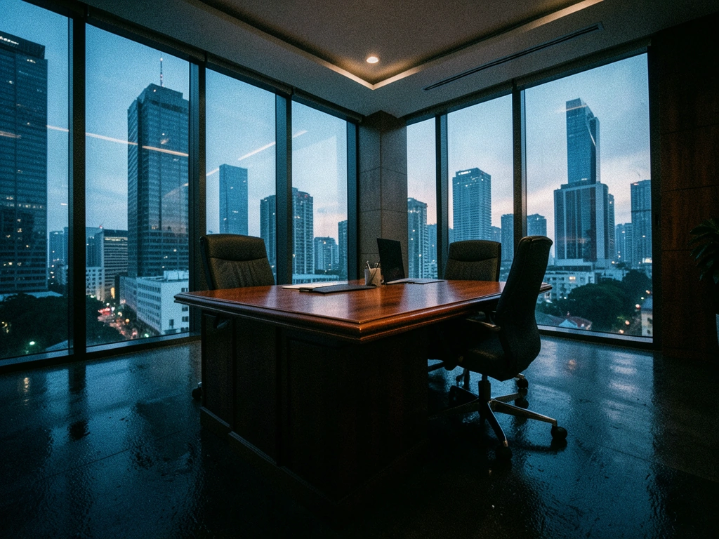 Modern Indonesian office landscape